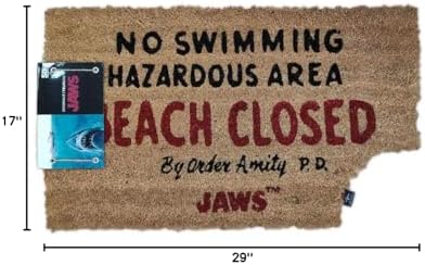 SD Toys- Beach Closed Tiburon Doormat (SDTUNI22298) image 5