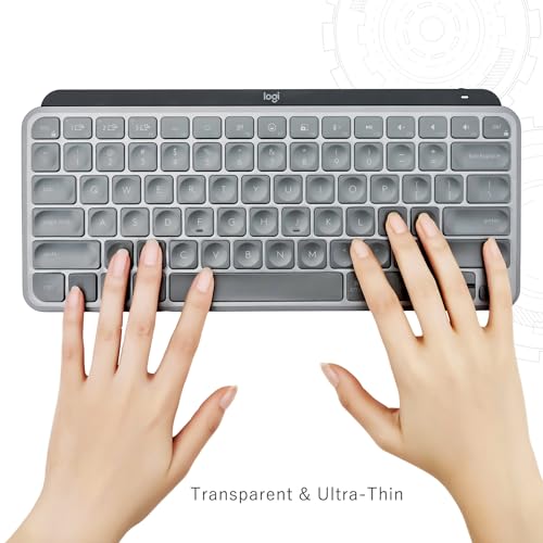 Protector de teclado para Logitech MX Keys Mini US miniatura 4
