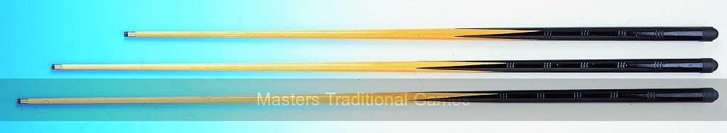 2 x 36 inch Simulated Butt wooden Pool Cues