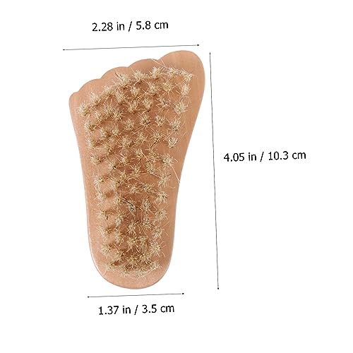 FRCOLOR 1Pc Escova De Limpeza De Pó De Unhas Escova De Limpeza Ferramentas De Pedicure Escovas De Li