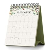 Jotsome Piccolo calendario da scrivania 2026-2027, calendario verticale