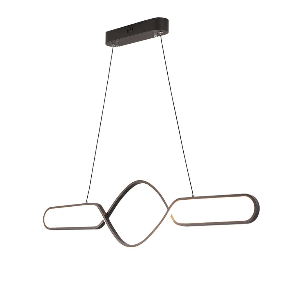 Éclairage Suspendu Pour Restaurants Lampe Suspendue Linéaire Lustre LED Moderne 40W Blanc Froid