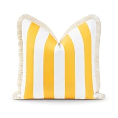 Yellow Stripe 20"x20"