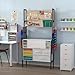 GDLF Organization and Storage Cabinet Compatible with Cricut Machines, Accessories Organizer Craft Cabinet with Pegboard, Vinyl Holders Large Craft Room Furniture 37