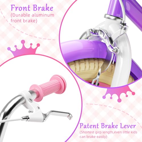 Image of Glaf Toddler Girls Bike for Age 2-9 Years
