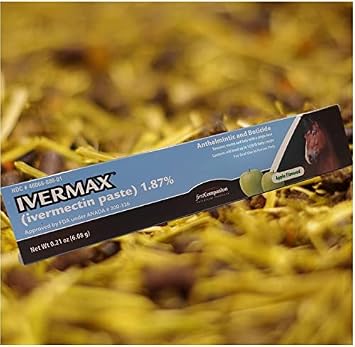 Ivermax (ivermectin Paste) 1.87% for Oral Use in Horses Only - 4 Pack