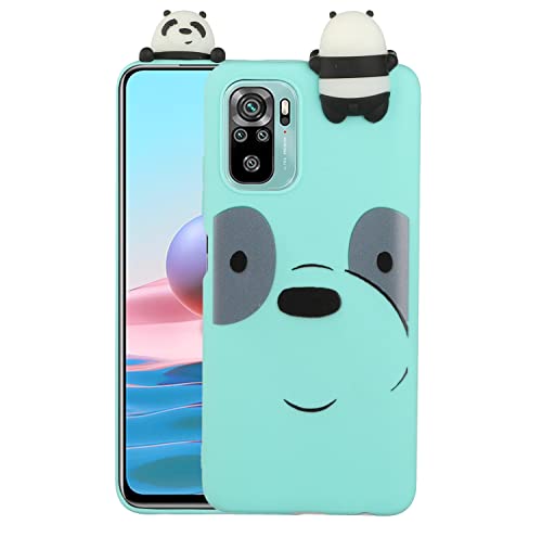 Leton-IT Coque Redmi Note 11 5g Silicone 3D Etui Housse pour Redmi Note 11 5g Animé Mignon Souple Antichoc TPU Mignon Flexible Protection Case pour Enfants, Filles, Dames Cover