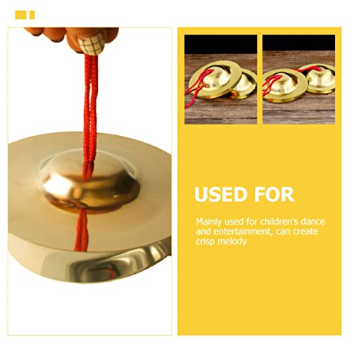 Milisten Tibetan Tingsha Cymbals 1Pair . Cymbals, Adults, Maker Percussion Ball Party Hand Kids, Of Belly Yoga Chime Bells Small Dancer Copper Women Cymbal Instruments For Men Accessory Children Finger Cymbals #TOP5