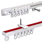 Facile à installer : peut être monté par collage ou perçage, servant de tringle à rideau pour plafond ou mur. Répond parfaitement à vos différents besoins d'installation, offrant praticité et polyvalence pour votre décoration d'intérieur. Idéal pour améliorer votre espace de vie avec style et fonctionnalité tout en assurant un ajustement parfait dans n'importe quelle pièce.