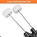 Tipatyard Double Bass Drum Pedals Double Drum Pedal for Drum Set Kit and Electronic Drums | Single Chain