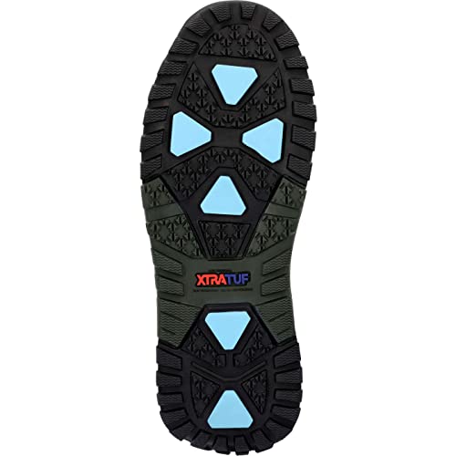 Image of XTRATUF 6 inch Women's Ice Fleece Lined Ankle Deck Boot - 100% Waterproof Rubber Footwear for Snow & Rain - Faux Shearling Lining - Slip-Resistant Outsole