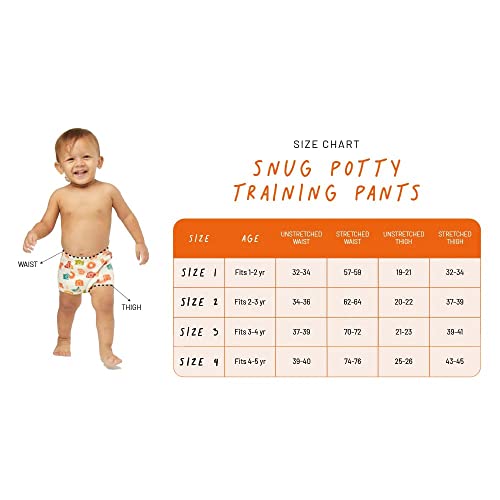 Image of SNUGKINS - Snug Potty Training Pull-up Pants for Babies /Toddlers /Kids. Reusable Potty Training Padded Underwear