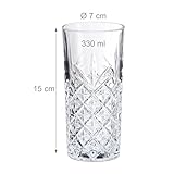 Zoom IMG-2 relaxdays bicchieri da cocktail e