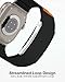Nylon Sport Combo Band with Metal Bumper Case for WHOOP 5.0 & Apple Watch, Adjustable Dual-Device Replacement Strap for 42/44/45/46/49mm