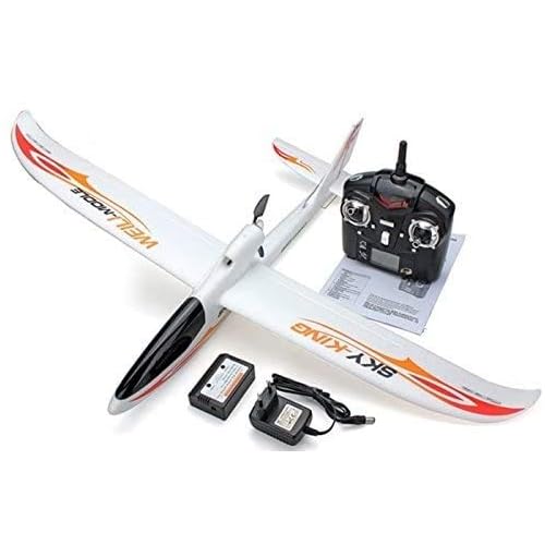 s-idee® 01654 Flugzeug F959 Sky King ferngesteuert mit 2.4 Ghz Technik mit Lipo Akku