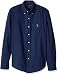 U.S. Polo Assn. Men's Slim Fit Brushed Twill Button Down Collar Solid Woven Shirt
