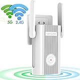 [page_title]-WAVLINK AC1200 WLAN Repeater/WLAN Verstärker (Dual-WLAN AC+N, 5GHz / 867 Mbit/s und 2.4 GHz / 300 Mbit/s)/Erweitern Sie den Netzwerk Reichweite/intelligenter LED Licht/App Steuerung (575A4)