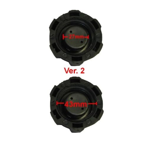 Gas Scooter Fuel Tank Cap for 43cc 47cc 49cc 2 Stroke Engines mini bike gas tank 52cc CG430 520 Engine 43CC 40-5 brush cutter trimmer ground auger fuel tank cap