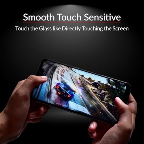 Image of SHILD Tempered Glass Screen Protector Compatible for iQOO Z9X and Vivo T3X (6.72-Inch) - Edge-to-Edge Coverage, 9H Hardness, HD Clarity, Easy Installation Kit Included