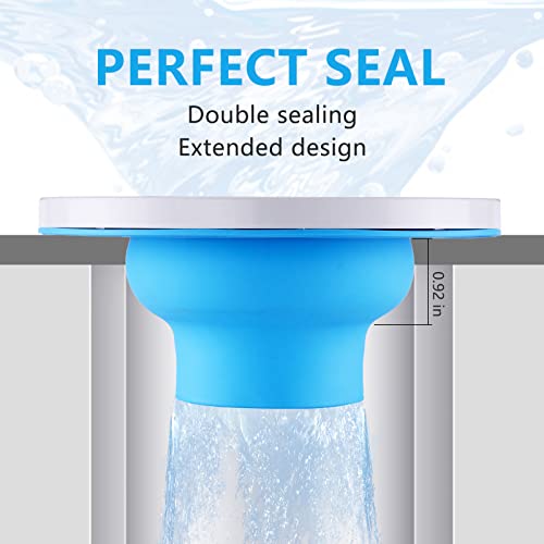 Toilet Flange Repair Kit, Perfect Seal Toilet Flange & Accessories Set, Fitting 4" And 5" Pipes, Toilet Repair And Install, Blue #TOP2
