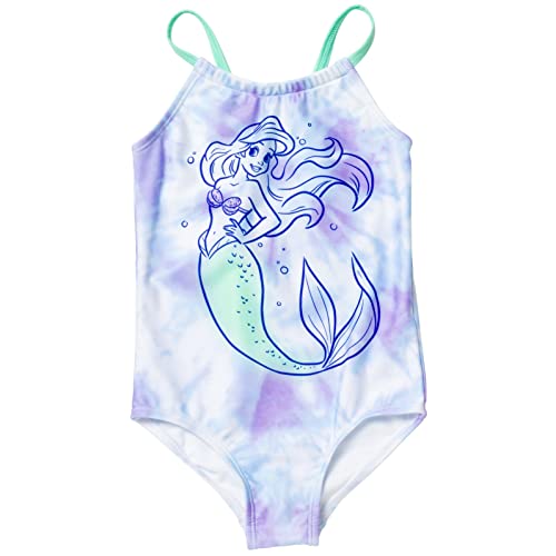 Disney Princess Princess Ariel Girls One Piece Bathing Suit Toddler to Big Kid