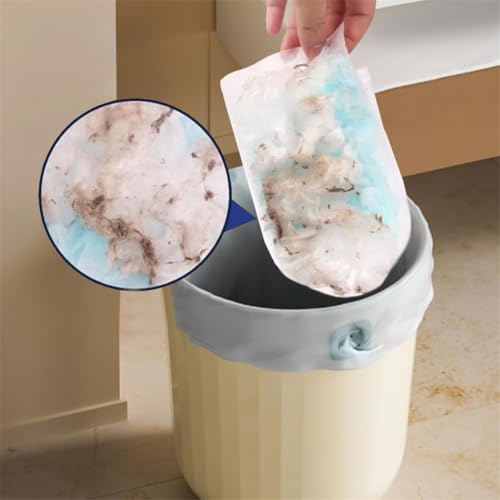 Staubmagnet Duster Staubtuch Nachfüllung Mikrofaser Staubwischer Staubwedel mit Handgriff zum Reinigen von Staub Haare Autos 30 Stück