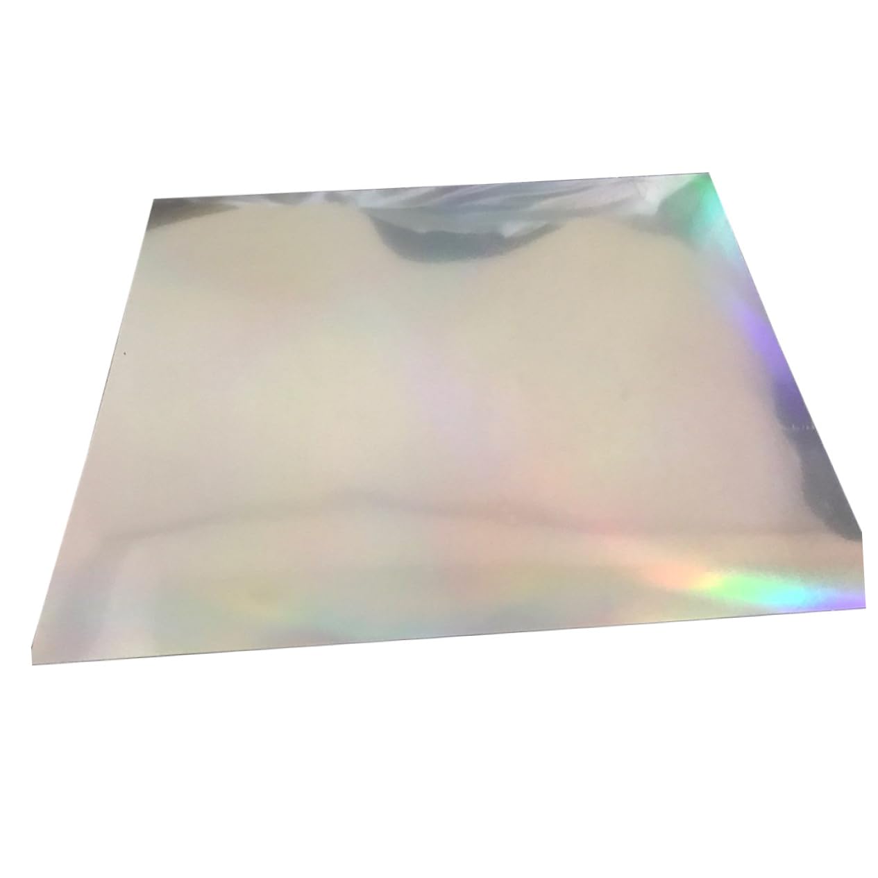 SHINEOFI 15stücke Holografisches Heat Transfer Vinyl Für T-shirts Sportbekleidung Taschen Und Andere Textilien Farbige Selbstklebende Folie Für Kreative Designs