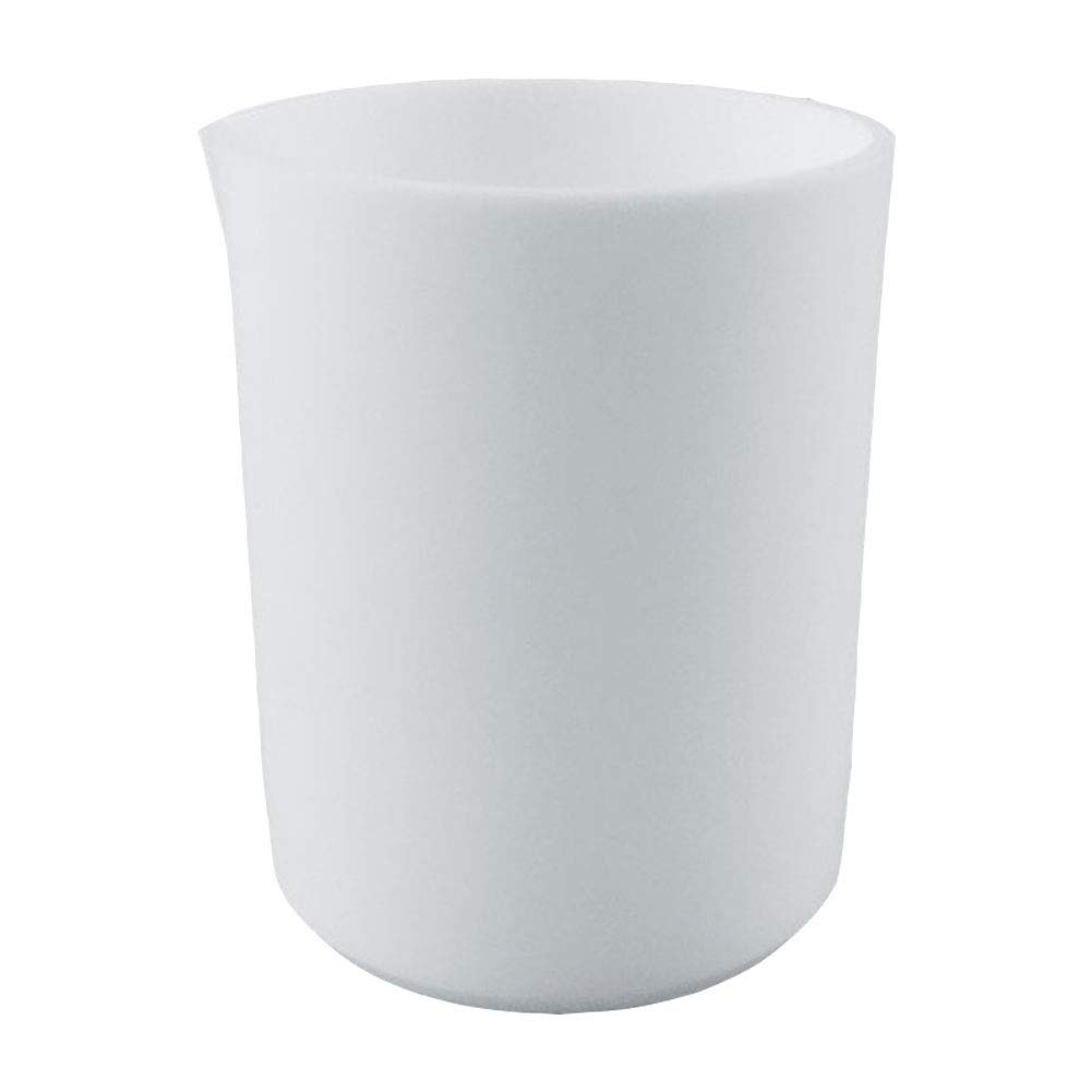 250ml PTFE Beaker White High Temperature Resistant Acid and Alkali Resistant Plastic