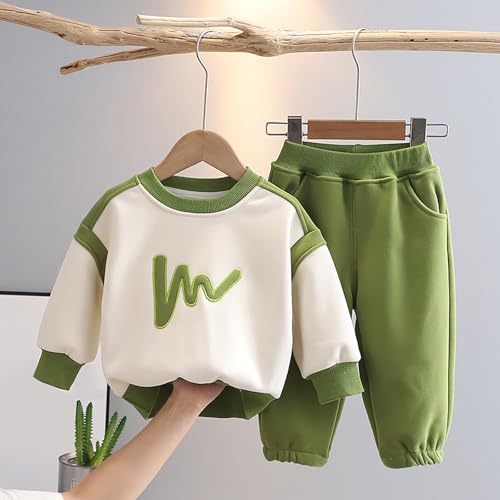 School Baby Clothes Boy Plus Fleece Suit Winter New Baby Style Thickened Children's Boys Fleece Lined Jacket4