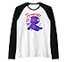 Muñeca Voodoo Thinking Of You Kawaii Punk Pastel Goth Camiseta Manga Raglan