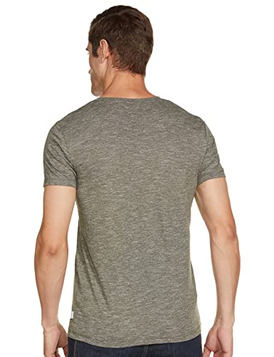 Image of JACK & JONES Men's Printed Regular Fit Crew Neck T-Shirt