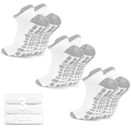 Chaussettes antidérapantes homme pour éviter les chutes en Pilates et hôpital