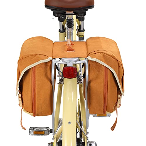 sixthreezero Bike Bag Rear Rack, Waterproof Bicycle Pannier, Double Sided, Carry Handle - Image 8
