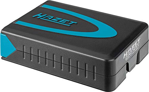 HAZET Bite-Box 2240N/51 I 51-Piece Screwdriver Bit Set, Drive: Pozidriv, Hexagon 6.3 (1/4 Inch), Phillips, Tamper Resistant TORX, Internal Hexagon, Slotted, Internal TORX