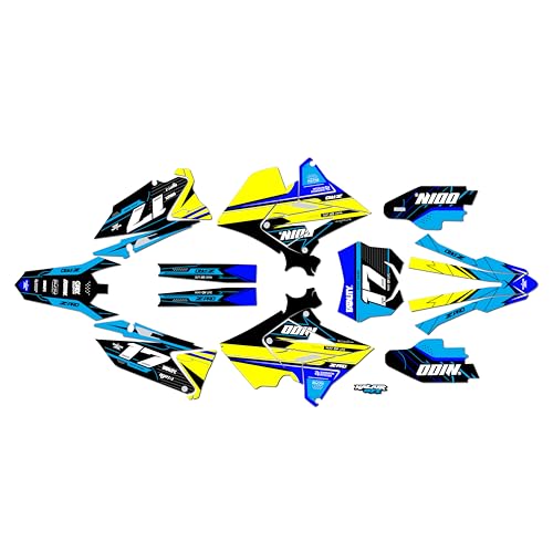 Kalair GFX Graphics Kit for Suzuki RM 125 POLISPORT Restyle