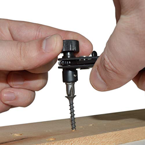 Right Angle Close Quarters Ratcheting Reversible Screwdriver Set with 18 Bits by EX ELECTRONIX EXPRESS