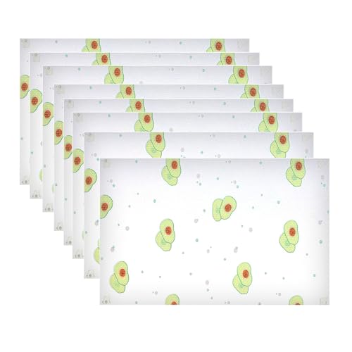 8 Piezas Alfombrillas Nevera, Protector Cajones Cocina EVA Plastico, Alfombrillas Nevera EVA, Multifuncional Alfombrillas de Refrigerador, Forro Reutilizable para Armario, Estantes y refrigerador