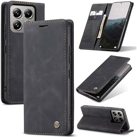 Cracedily Flip Wallet Case for Xiaomi 14T Pro Cover