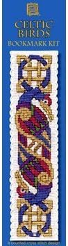 Textile HeritageCollection Cross Stitch Bookmark Kit - Celtic Birds