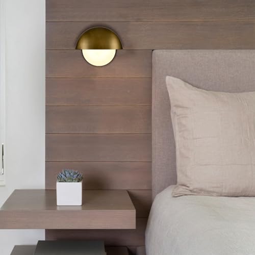 Yubole B3308BU Mid Century Wall Sconce Modern Gold Bathroom Vanity Light Over Mirror thumb #2