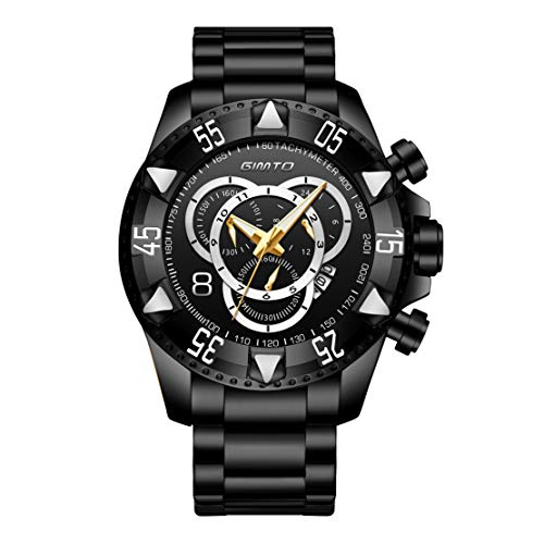 Montre affaires pour hommes idéale du bureau aux sorties de loisir chic