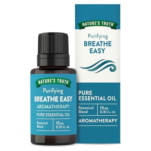 Nature's Truth Essential Oil, Breathe Easy, 0.51 Fl Oz, Clear (NT5541)