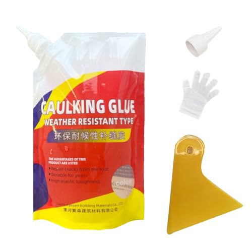 Relleno De Grietas De Concreto: Sellado De Grietas, Sellado De Concreto, Adhesivo De Selladdo Impermeable, Selladdo De Lágrimas De Cemento Para Paneles, Aceras, Pisos | De Reparación Duradera Y S