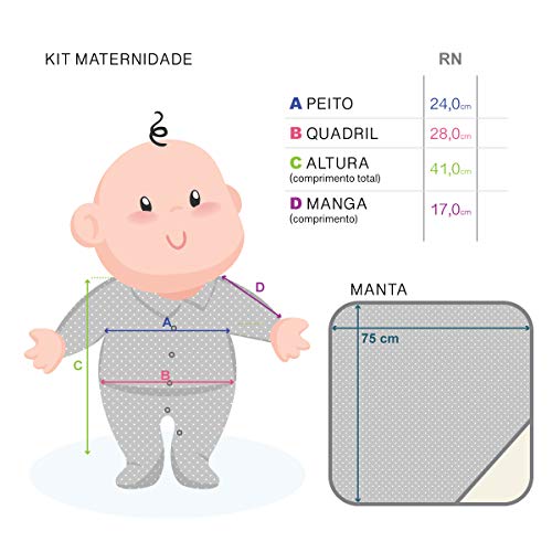 Saída Maternidade Menina Poá Vermelho - Maxibaby