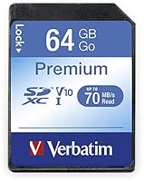 Algopix Similar Product 14 - Verbatim 64GB Premium SDXC Memory Card