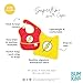 Bumkins Bib for Girl or Boy, Baby and Toddler for 6-24 Months, Essential Must Have for Eating, Feeding, Baby Led Weaning, Mess Saving Waterproof Soft Fabric, SuperBib with Cape, The Flash DC Comics