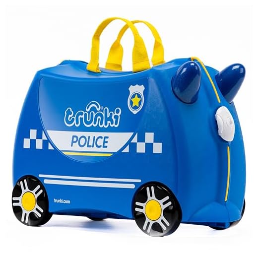 Is a trunki hand luggage on ryanair Trunki Police Car Kids Ride-On Luggage