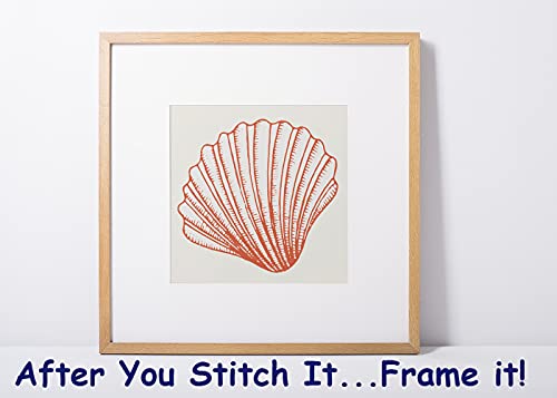 Image of Orenco Originals Nautical Scallop Shell Counted Cross Stitch Patterns