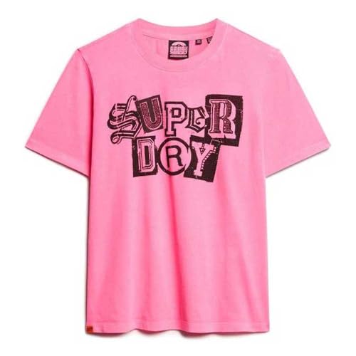 Superdry Punk Poster Relaxed Short Sleeve T-Shirt XL