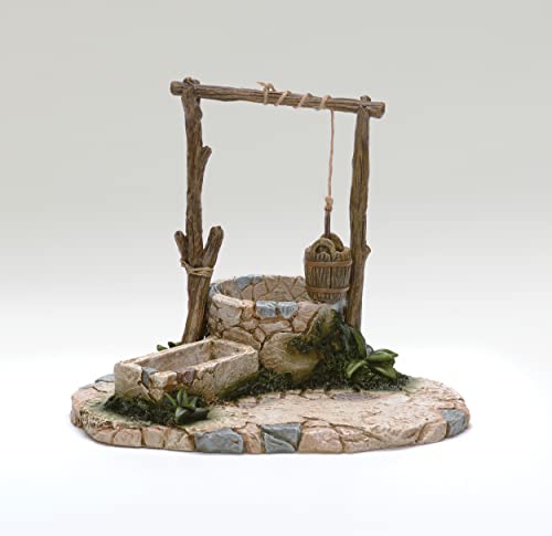 Fontanini by Roman Inc Town Well 5 Collection Nativity Figure and Accessories Hand Sculpted and Painted (7x8x6)